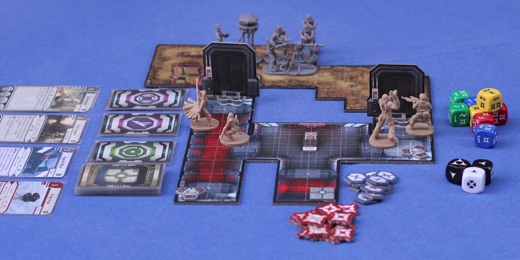 Una partida de Imperial Assault.